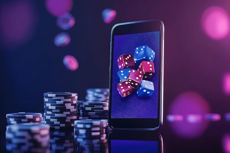 Dealer surgavip menampilkan kartu Bandar Ceme di studio live